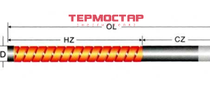 КК нагреватель тип SCR